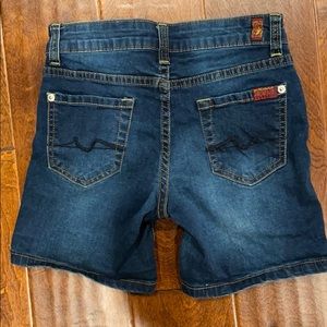 🔴- 7 For All Mankind Jean Shorts sz 8